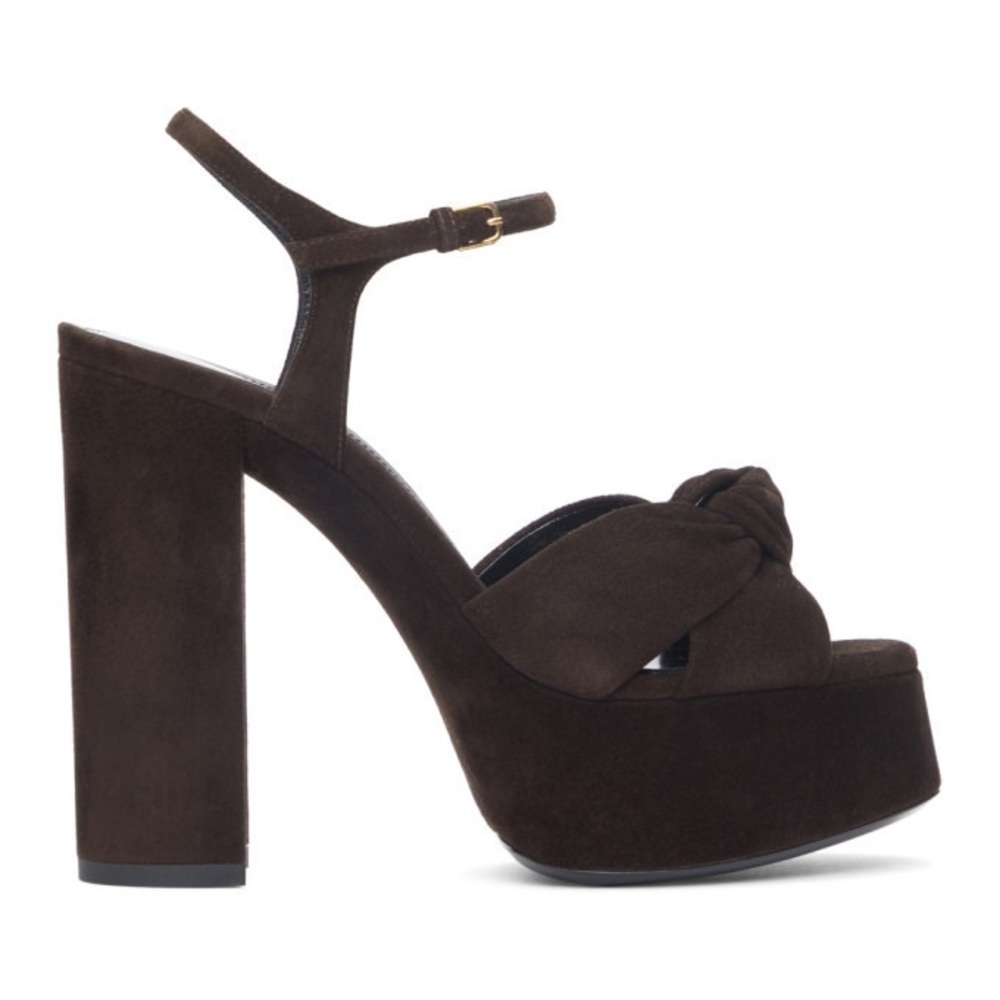 ISO Saint Laurent Bianca Platform (brown suede) size 37